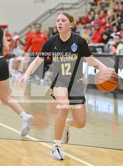 Thumbnail 1 in Mt. Vernon vs. Richmond (IHSAA 4A Section 9 Semifinal)  photogallery.