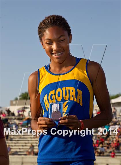 Thumbnail 1 in CIF State Track and Field (Girls Podium Awards) photogallery.