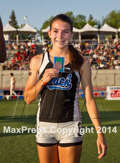 Thumbnail 2 in CIF State Track and Field (Girls Podium Awards) photogallery.
