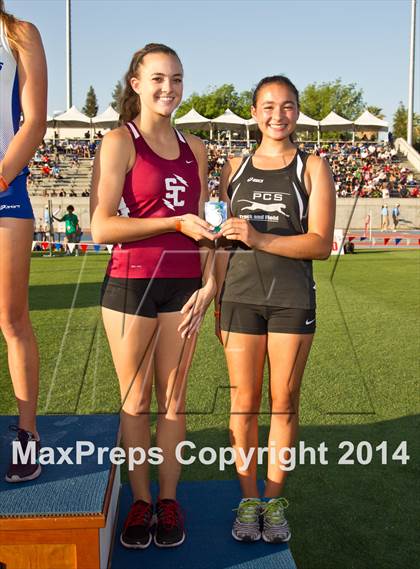 Thumbnail 3 in CIF State Track and Field (Girls Podium Awards) photogallery.