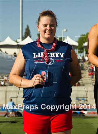 Thumbnail 2 in CIF State Track and Field (Girls Podium Awards) photogallery.