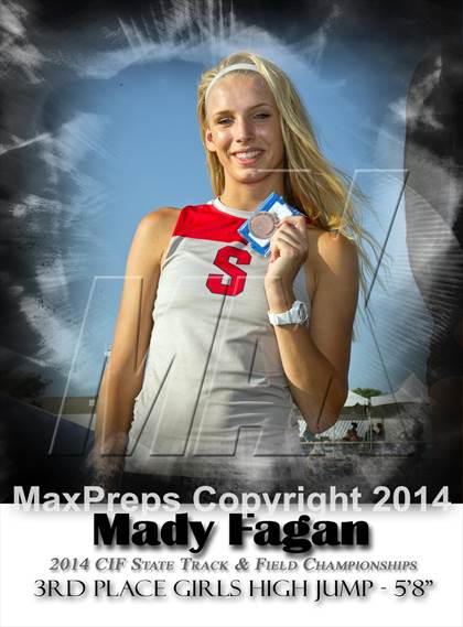 Thumbnail 2 in CIF State Track and Field (Girls Podium Awards) photogallery.