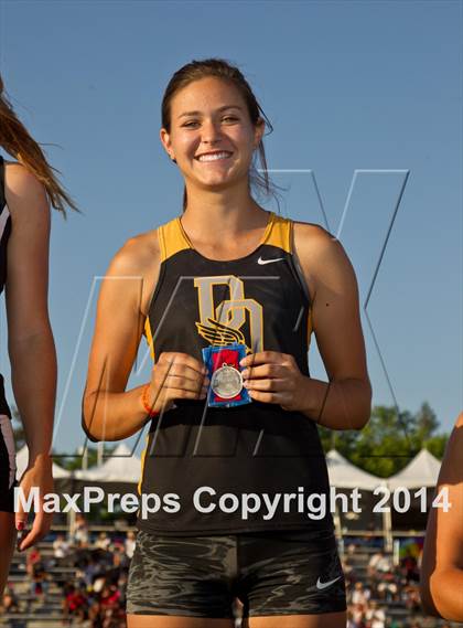 Thumbnail 1 in CIF State Track and Field (Girls Podium Awards) photogallery.
