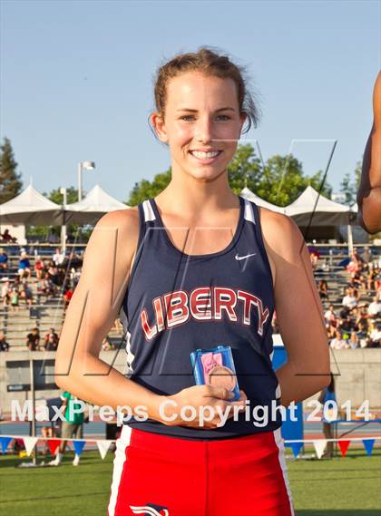 Thumbnail 3 in CIF State Track and Field (Girls Podium Awards) photogallery.