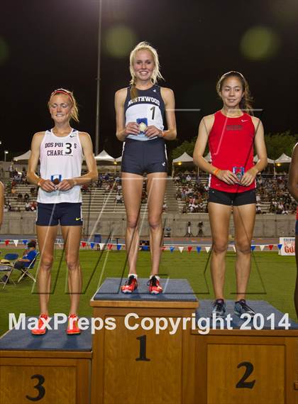 Thumbnail 1 in CIF State Track and Field (Girls Podium Awards) photogallery.
