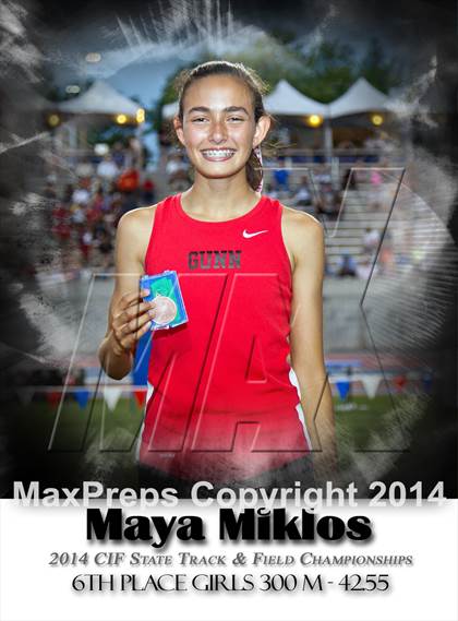 Thumbnail 2 in CIF State Track and Field (Girls Podium Awards) photogallery.