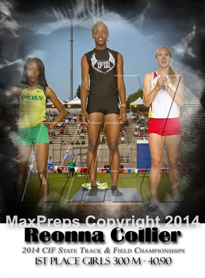 Thumbnail 1 in CIF State Track and Field (Girls Podium Awards) photogallery.
