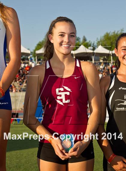 Thumbnail 1 in CIF State Track and Field (Girls Podium Awards) photogallery.