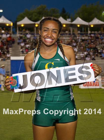 Thumbnail 1 in CIF State Track and Field (Girls Podium Awards) photogallery.