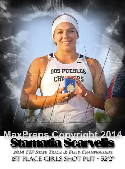 Thumbnail 1 in CIF State Track and Field (Girls Podium Awards) photogallery.