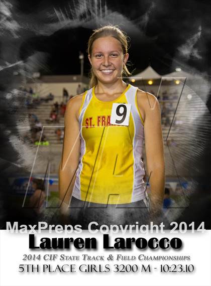 Thumbnail 1 in CIF State Track and Field (Girls Podium Awards) photogallery.