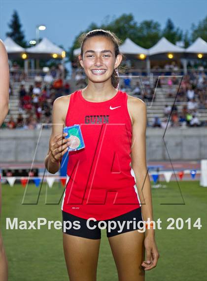 Thumbnail 3 in CIF State Track and Field (Girls Podium Awards) photogallery.