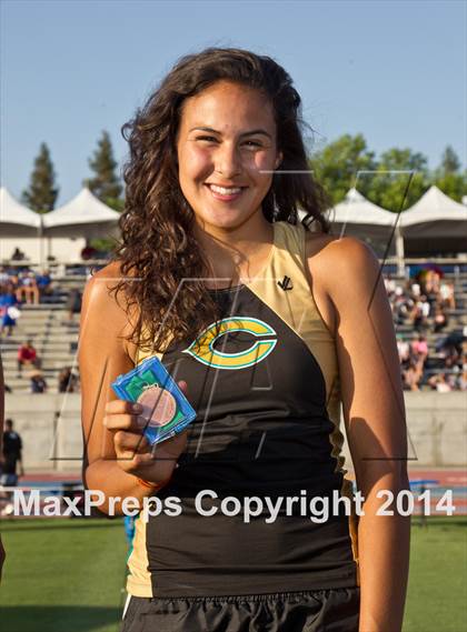Thumbnail 1 in CIF State Track and Field (Girls Podium Awards) photogallery.