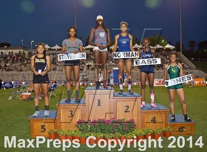 Thumbnail 1 in CIF State Track and Field (Girls Podium Awards) photogallery.