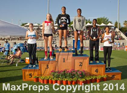 Thumbnail 3 in CIF State Track and Field (Girls Podium Awards) photogallery.