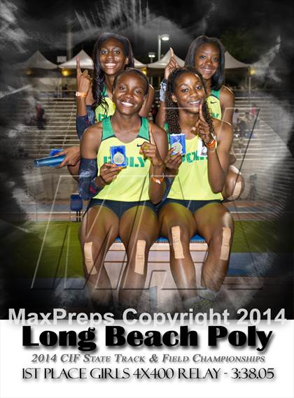 Thumbnail 2 in CIF State Track and Field (Girls Podium Awards) photogallery.