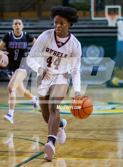 Thumbnail 3 in Midland Legacy vs. Franklin (UIL Basketball 6A D1 Bi-District) photogallery.