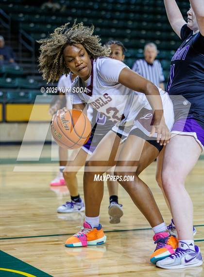 Thumbnail 2 in Midland Legacy vs. Franklin (UIL Basketball 6A D1 Bi-District) photogallery.