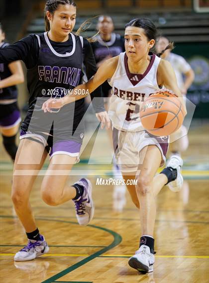 Thumbnail 1 in Midland Legacy vs. Franklin (UIL Basketball 6A D1 Bi-District) photogallery.