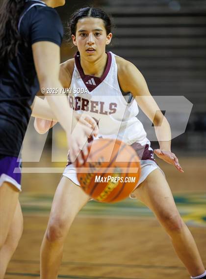 Thumbnail 3 in Midland Legacy vs. Franklin (UIL Basketball 6A D1 Bi-District) photogallery.