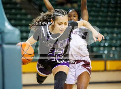 Thumbnail 3 in Midland Legacy vs. Franklin (UIL Basketball 6A D1 Bi-District) photogallery.