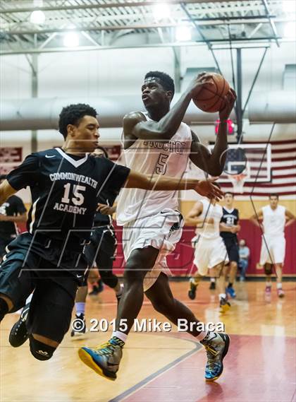 Thumbnail 1 in Commonwealth Academy vs Proctor Academy (St Andrew's Holiday Classic) photogallery.