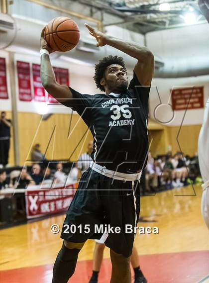 Thumbnail 2 in Commonwealth Academy vs Proctor Academy (St Andrew's Holiday Classic) photogallery.