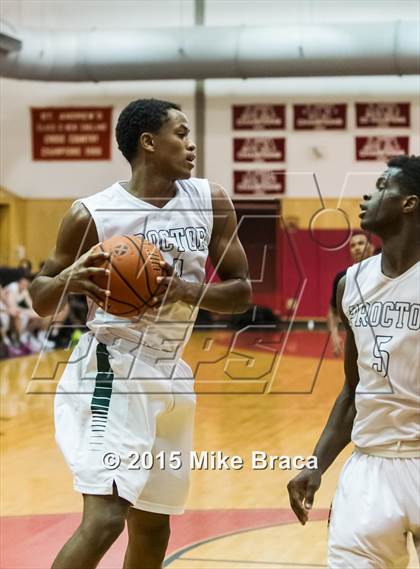 Thumbnail 2 in Commonwealth Academy vs Proctor Academy (St Andrew's Holiday Classic) photogallery.