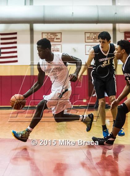 Thumbnail 3 in Commonwealth Academy vs Proctor Academy (St Andrew's Holiday Classic) photogallery.
