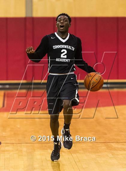 Thumbnail 2 in Commonwealth Academy vs Proctor Academy (St Andrew's Holiday Classic) photogallery.