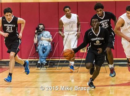Thumbnail 2 in Commonwealth Academy vs Proctor Academy (St Andrew's Holiday Classic) photogallery.