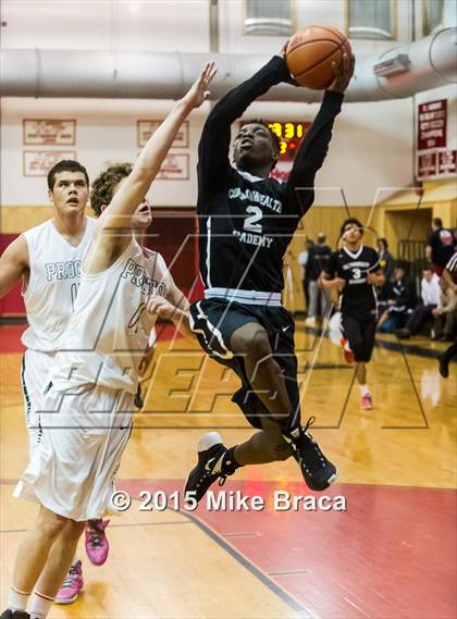Thumbnail 1 in Commonwealth Academy vs Proctor Academy (St Andrew's Holiday Classic) photogallery.