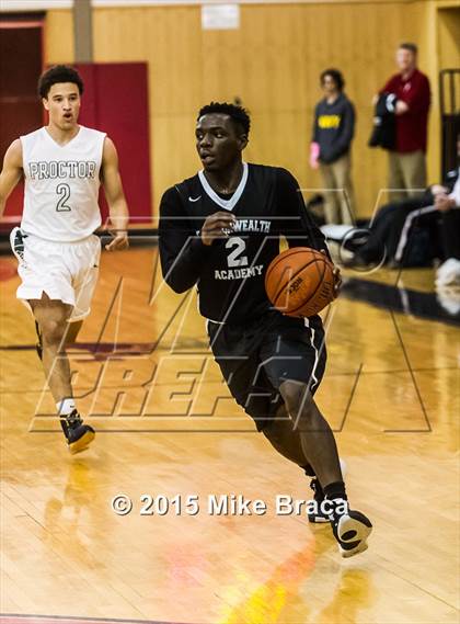 Thumbnail 1 in Commonwealth Academy vs Proctor Academy (St Andrew's Holiday Classic) photogallery.