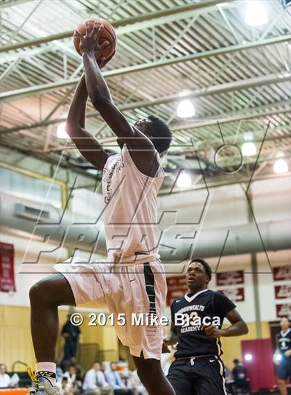 Thumbnail 3 in Commonwealth Academy vs Proctor Academy (St Andrew's Holiday Classic) photogallery.
