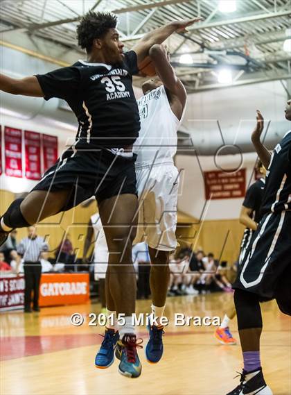 Thumbnail 1 in Commonwealth Academy vs Proctor Academy (St Andrew's Holiday Classic) photogallery.