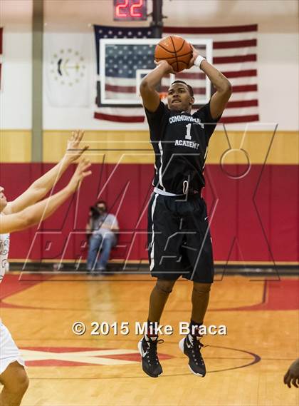 Thumbnail 2 in Commonwealth Academy vs Proctor Academy (St Andrew's Holiday Classic) photogallery.