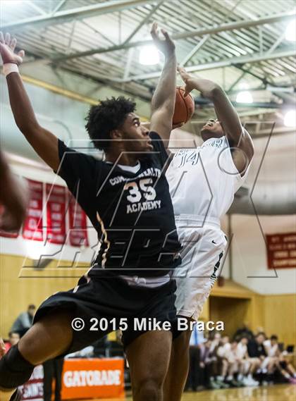 Thumbnail 2 in Commonwealth Academy vs Proctor Academy (St Andrew's Holiday Classic) photogallery.