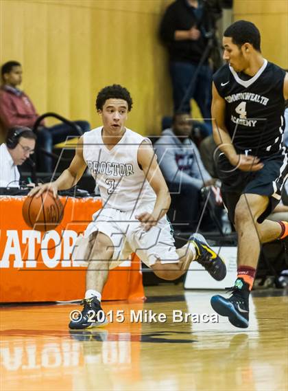 Thumbnail 3 in Commonwealth Academy vs Proctor Academy (St Andrew's Holiday Classic) photogallery.