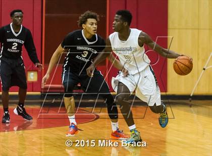 Thumbnail 3 in Commonwealth Academy vs Proctor Academy (St Andrew's Holiday Classic) photogallery.