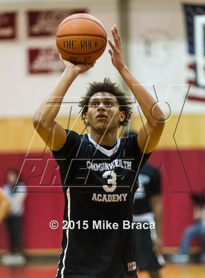 Thumbnail 2 in Commonwealth Academy vs Proctor Academy (St Andrew's Holiday Classic) photogallery.