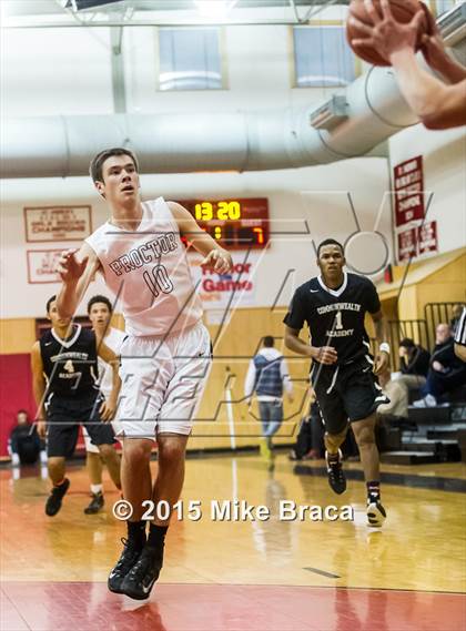Thumbnail 1 in Commonwealth Academy vs Proctor Academy (St Andrew's Holiday Classic) photogallery.