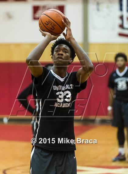 Thumbnail 2 in Commonwealth Academy vs Proctor Academy (St Andrew's Holiday Classic) photogallery.