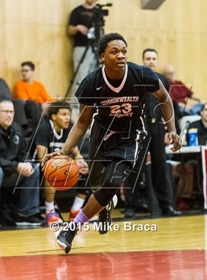 Thumbnail 3 in Commonwealth Academy vs Proctor Academy (St Andrew's Holiday Classic) photogallery.