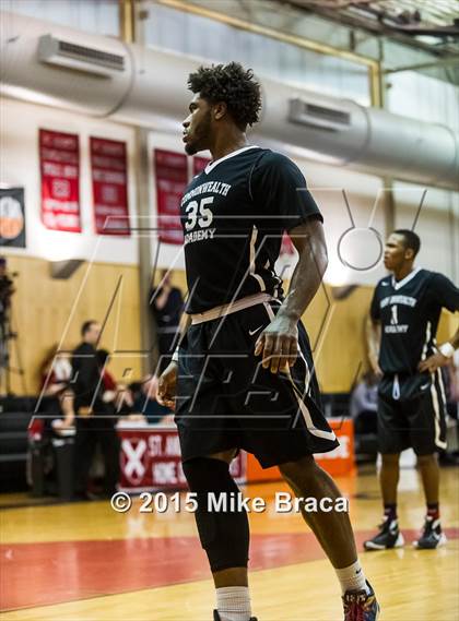 Thumbnail 2 in Commonwealth Academy vs Proctor Academy (St Andrew's Holiday Classic) photogallery.