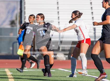 Thumbnail 3 in Canyon Springs vs. Southeast Career Tech (NIAA 4A First Round) photogallery.
