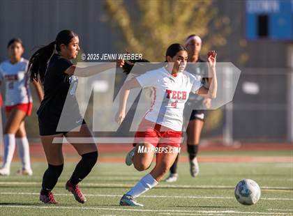 Thumbnail 2 in Canyon Springs vs. Southeast Career Tech (NIAA 4A First Round) photogallery.