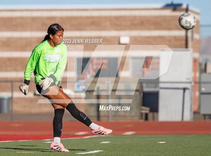 Thumbnail 2 in Canyon Springs vs. Southeast Career Tech (NIAA 4A First Round) photogallery.