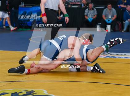 Thumbnail 1 in NYSPHSAA Wrestling Championships Round 2 126 lbs. - 145 lbs. photogallery.