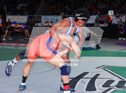 Thumbnail 1 in NYSPHSAA Wrestling Championships Round 2 126 lbs. - 145 lbs. photogallery.