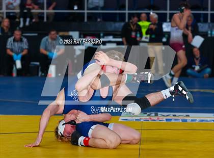 Thumbnail 3 in NYSPHSAA Wrestling Championships Round 2 126 lbs. - 145 lbs. photogallery.